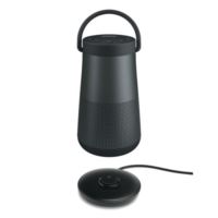 Portable Home Speaker - Triple Black with Charging Cradle -