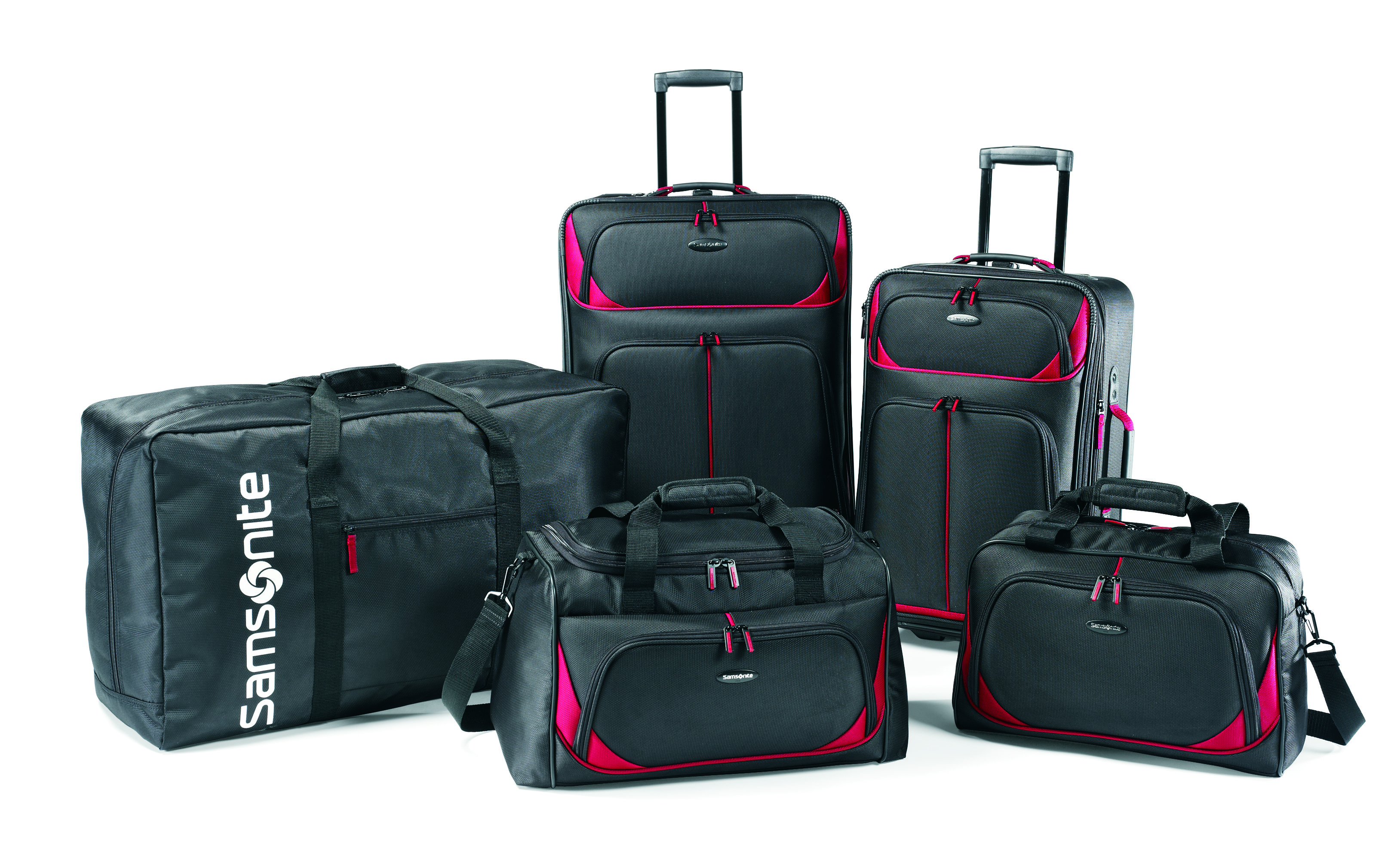 samsonite opto pc nested luggage set